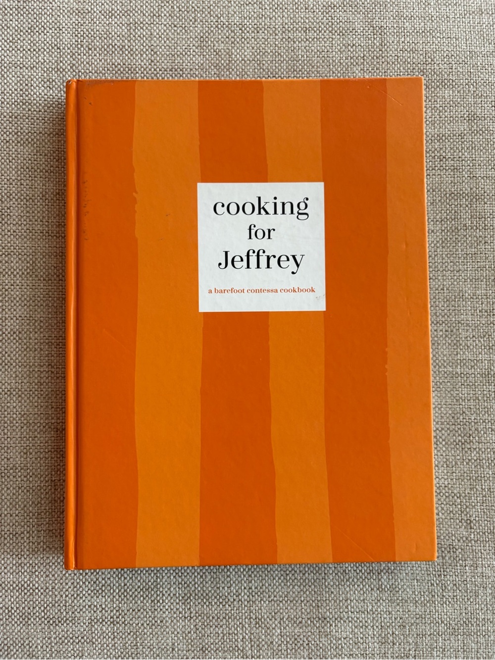 Ina Garten Cooking for Jeffrey Barefoot Contessa Hardcover Cookbook 2016
